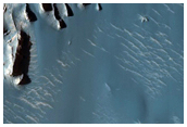 Dunes on Crater Floor

