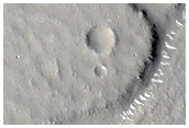 Fracture in Utopia Planitia
