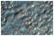 Scarp in Crater Fill Material
