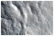 Scarp and Valley Floor in Tempe Terra
