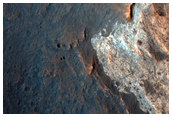 Light Outcrop Near Mawrth Vallis
