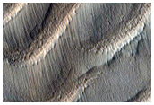 Dunes on Slope in CTX Image