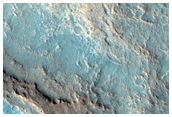 Chryse Planitia Crater Exposing Hydrated Material
