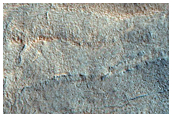 Layered Crater Deposit in Utopia Planitia
