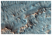 Layered Ejecta from Bonestell Crater