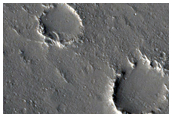 Ridges in Utopia Planitia
