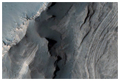Ridges on Ceti Mensa
