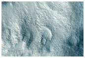 Hummocky Terrain at Highland-Lowland Boundary Near Elysium Planitia
