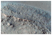 Fresh Crater in Sinai Planum
