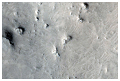 Central Structure of Crater North of Syrtis Major
