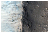 East Rim of Impact Crater
