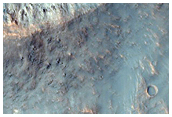Possible Phyllosilicates on Crater Floor in Tyrrhena Terra
