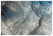 Crater in Hellas Planitia with Central Uplift
