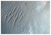 Crater in Icaria Planum
