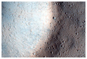 Infrared-Distinct Crater
