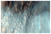 Surface of Debris Apron in Deuteronilus Mensae
