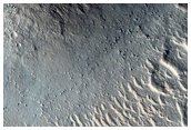 Isolated Layered Hill in Isidis Planitia
