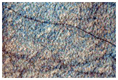 Possible Olivine-Rich Deposit in Crater in Terra Sirenum
