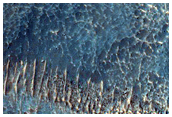 Layers along Mesa in Hellas Planitia
