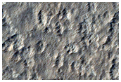 Limite meridionale del materiale espulso dal cratere Corinto