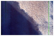 Splendide dune nel Polo Nord di Marte