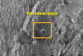 Perseverance στο έδαφος του Άρη