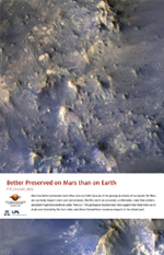 Better Preserved on Mars than on Earth