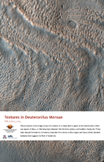 Textures in Deuteronilus Mensae