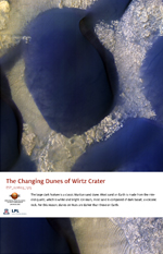 The Changing Dunes of Wirtz Crater
