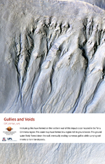 Gullies and Voids