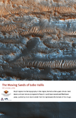 The Moving Sands of Lobo Vallis