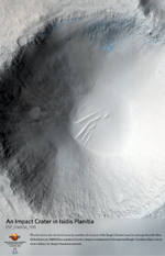 An Impact Crater in Isidis Planitia