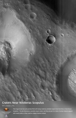 Craters near Nilokeras Scopulus