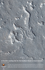 A Possible Landing Site for the ExoMars Rover in Aram Dorsum