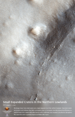 Small Expanded Craters in the Northern Lowlands