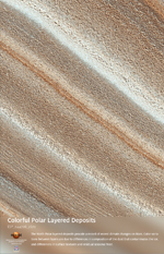 Colorful Polar Layered Deposits