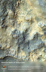 Bedrock North of Terby Crater