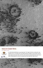 Fans on Crater Rims