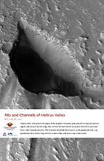 Pits and Channels of Hebrus Valles