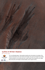 Gullies in Winter Shadow
