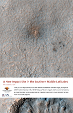 A New Impact Site in the Southern Middle Latitudes