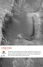 A Triple Crater