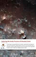 Exploring the Sandy Province of Herschel Crater