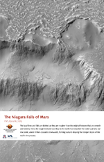 The Niagara Falls of Mars