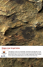 Ridges near Nirgal Valles