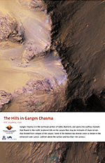 The Hills in Ganges Chasma