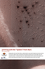 Jamming with the “Spiders” from Mars