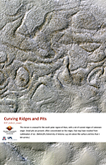 Curving Ridges and Pits