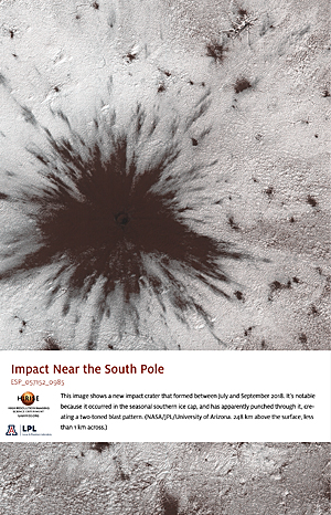 Impact Near the South Pole