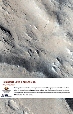 Resistant Lava and Erosion